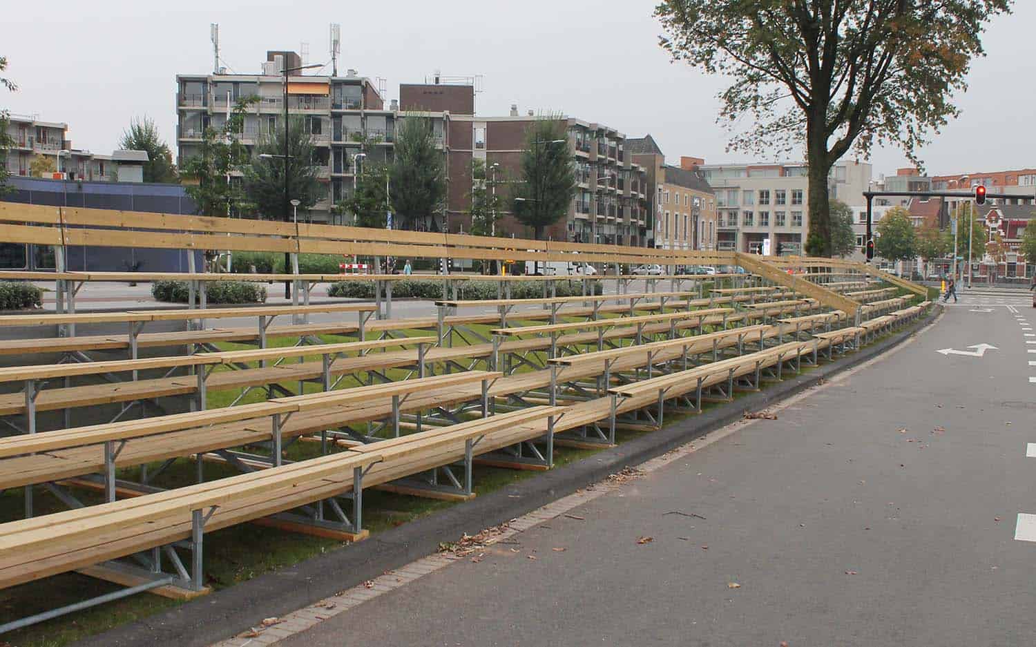 Dekkers Tribuneverhuur - bankentribune straatcircuit